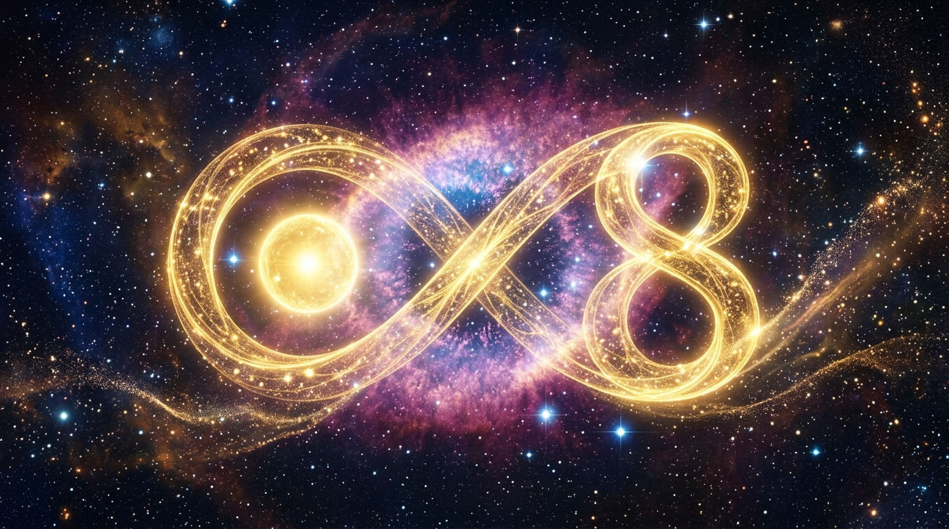 Engelszahl 08 Bedeutung mit göttlicher Unendlichkeit und Überfluss