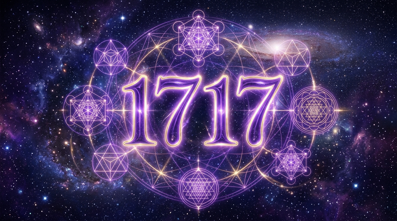 Engelszahl 1717 Bedeutung innere Stärke und spirituelles Wachstum als göttliche Bestätigung