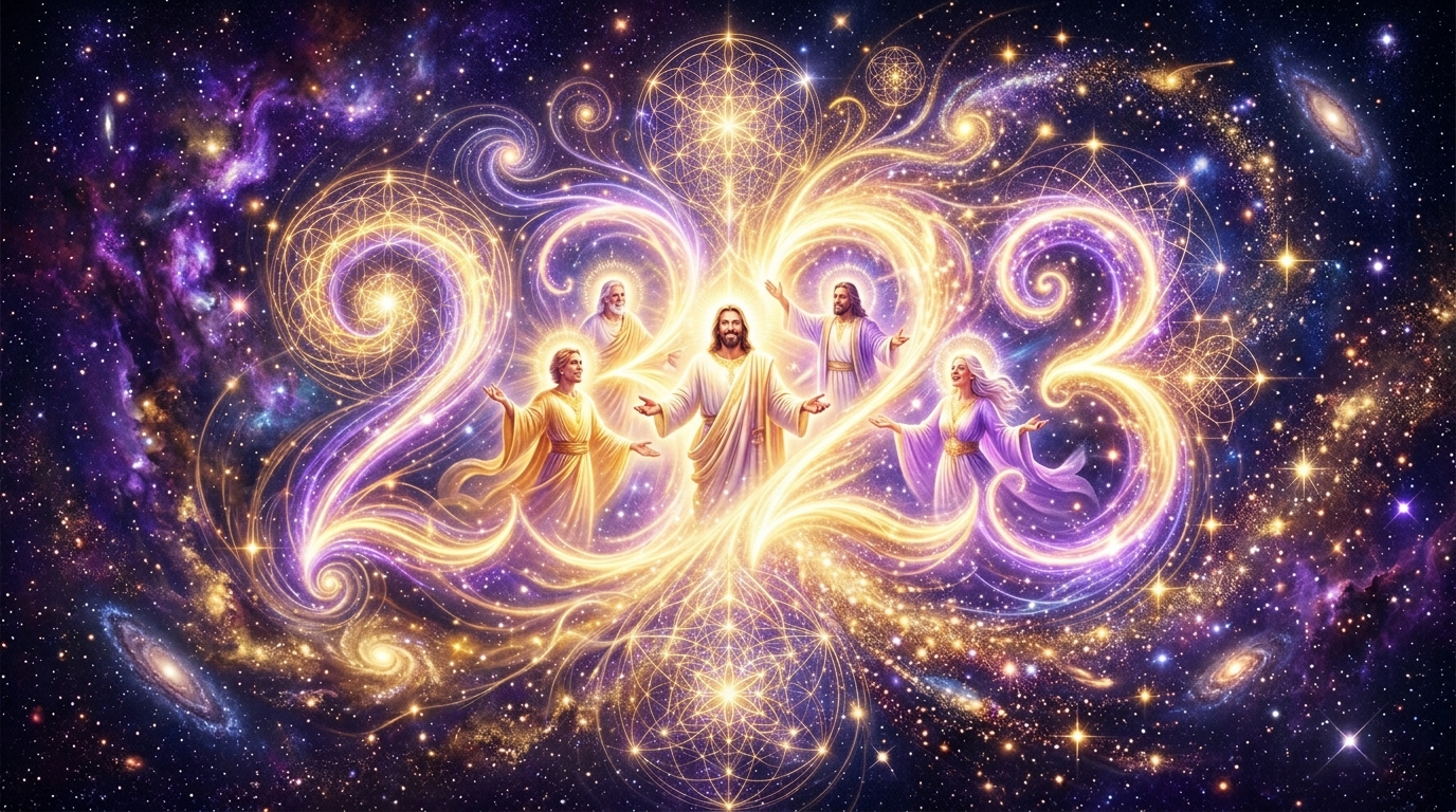 Engelszahl 2323 Bedeutung mit aufgestiegenen Meistern und kreativer Energie