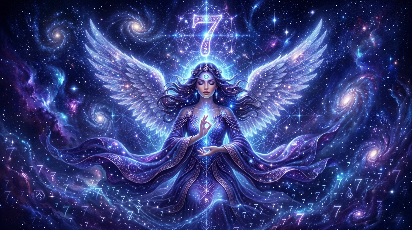 Engelszahl 7 Bedeutung, Glück und spirituelle Weisheit